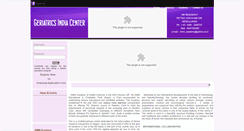Desktop Screenshot of geriatricsindiacenter.com